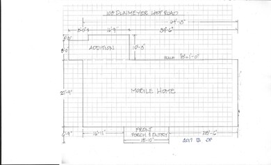 Scaled Drawing of 108 Dunmeyer Loop Road