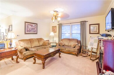 Spacious living room.