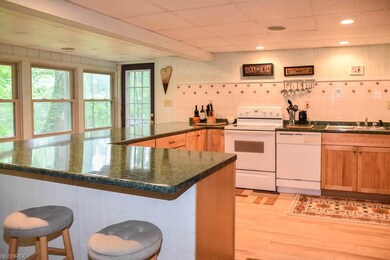 It comes fully applianced and has views of the yar