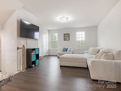 Main level has open floorplan with expansive living area.