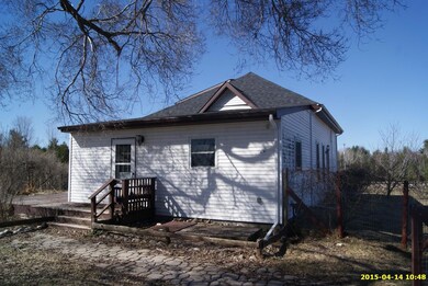 Rear with new roof