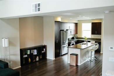 modern kitchen and appliances