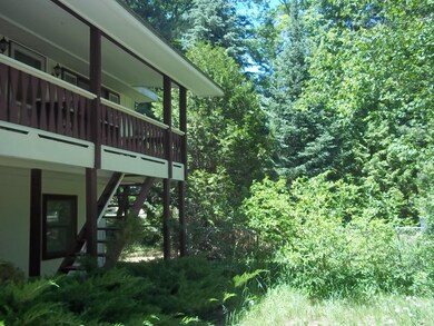 Huge covered deck on front
