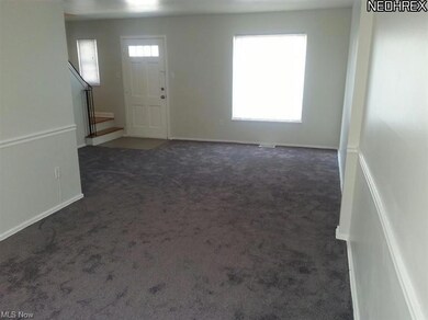 View from dining room into living room.