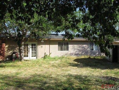Rear view of home