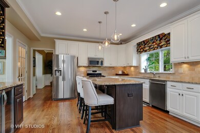 UPDATED TO PERFECTION~ WHITE GLAZED CABINETS, GRAN