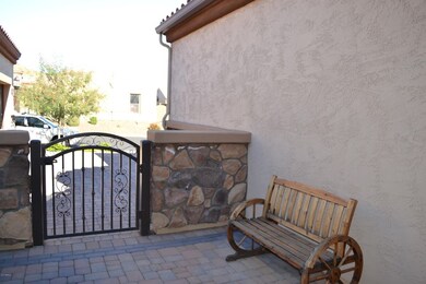 Behind Front Gate Entry