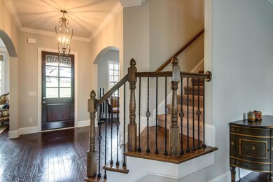 High ceilings throughout the house.