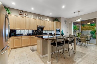 Large Granite Breakfast Bar