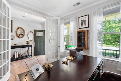 Office with view of Foyer Entry