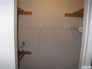 Walk in Closet in Master Bed