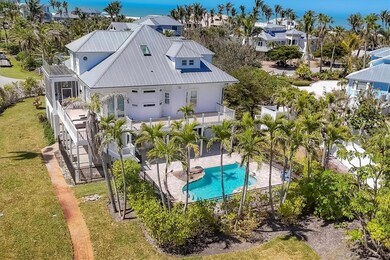 Spacious back yard with gorgeous pool!  Just minutes away from the Coral Creek Golf Club and the Boca Grande Club.