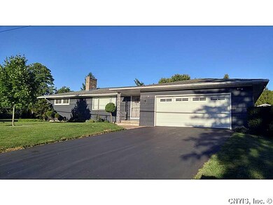 Exterior Front. 2 car garage, brick walkway!
