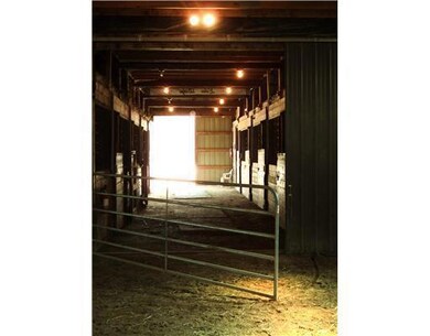 Stable/Barn. looking into barn from...