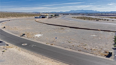 View of road featuring a mountain view and a desert view
