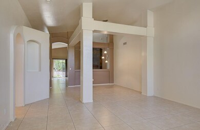 Living room from entry