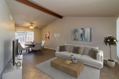 Living Room Staged