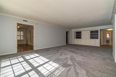 Living room, opens to third bedroom/Office