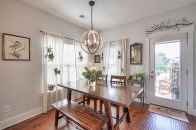 A separate dining area will accommodate a table with seating for eight people.