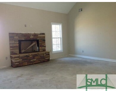 Exterior Front. living room, cathedral ceiling and