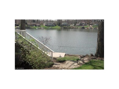 Summer lake view