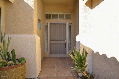 front entry from outside