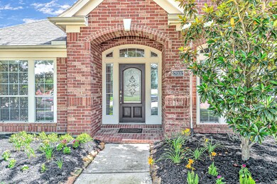 The front door is welcoming and inviting to your guests.