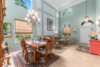 Dining Room and formal living area