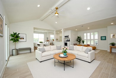 Open Concept Living Room - Virtual Staging