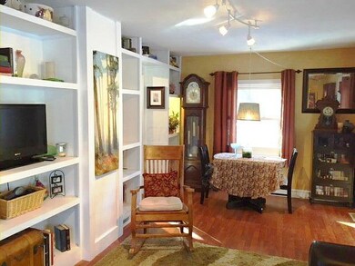 View from Living Room into Dining Area