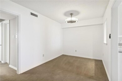 Dining Room with cool ceiling fan light.