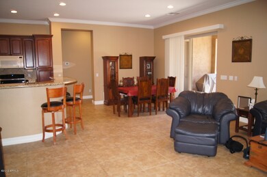 Tiled Eat in Kitchen off Family Room