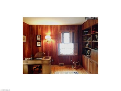 First Floor Paneled Den/Office with Built-Ins and 