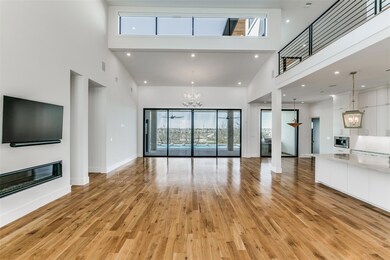 Living room offers expansive views