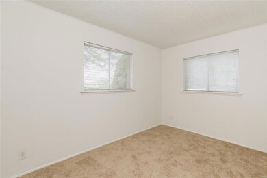 The 1st bedroom is toward the front, so it is abov