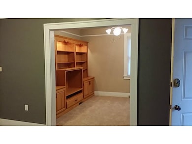 Living Room. Custom built-in  in living room.