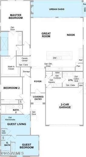Cosenza Model Home Floorplan