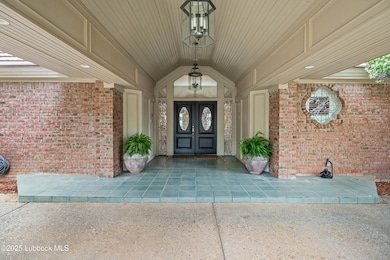 Elegant Entry & Porte Cochere