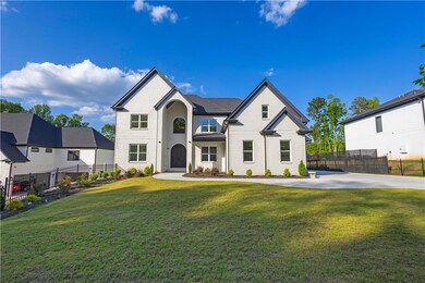 View of french country home