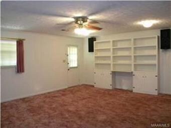 Greatroom, shelving can be removed