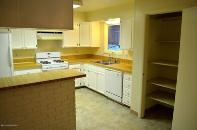 Kitchen with pantry closet
