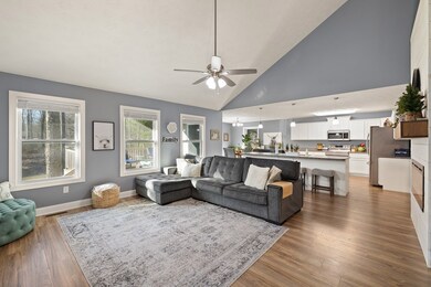 Living Room open to Kitchen