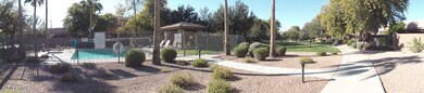 pan of pool, spa and common area