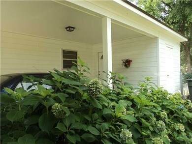 Carport side of home