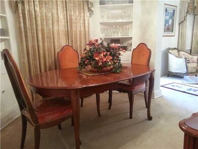 Formal Dining Room with built in China Cabinet. Id