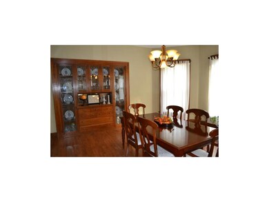 Formal Dining Room with Original Built-in Cabinet 