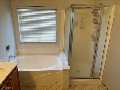 Primary bath tub and shower combo