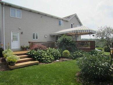 Exterior Back. Private backyard.