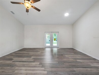 Main Living area connected to the kitchen and Dining Area