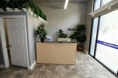 Reception area of the work space.